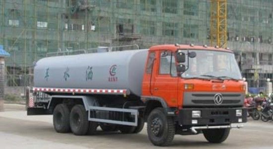 Dongfeng 6x4 20000L 210hp Water Bowser Truck สะพานหลังคู่
