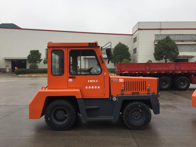 รถแทรกเตอร์ XDEM 35KN สำหรับ QYCD35-WXH HELI รถลากจูงสำหรับลากเครื่องบิน 0