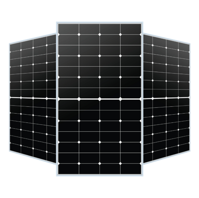 แผงโซลาร์เซลล์ประสิทธิภาพสูงอัตราการแปลง 15% -22% กำลังขับ 300W-20KW สำหรับโมดูล PV การติดตั้งหลังคาหรือพื้นดิน