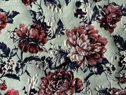 แฟชั่นผ้า Jacquard TC Yarn-dyed Floral H/R 24.0cm 450T/77% T/23%C/220gsm