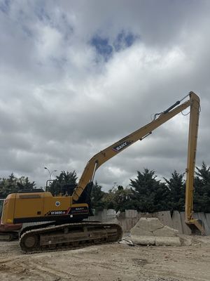 โรงงาน OEM Extension Long Reach Boom Arm 20-50T Excavator Long Boom Caterpillar Komastu Volvo With Rock Hydraulic Break เครื่องขุดถังถังถังถังถังถังถังถัง