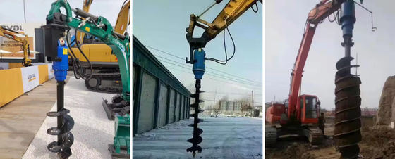 เครื่องขุดใหม่ หมุน Drill Auger Drill ขนาดกว้างมาตรฐานสําหรับตลาดขุดยอดขาย