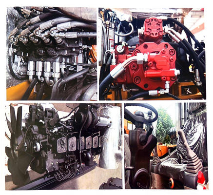 คุณภาพดี โรงงาน 18 ตัน รถขุดล้อ SZL180 SHANZHONG Hydraulic Digger