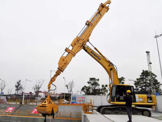 ประเทศจีนผู้จําหน่าย Excavator Extension Arm Digger Telescopic Boom &amp; Arm สําหรับเครื่องขุดก่อสร้าง 20-22 ตัน