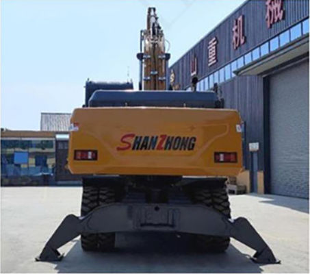 SHANZHONG เครื่องขุดล้อ 21 ตัน SZL215 เครื่องขุดน้ํา
