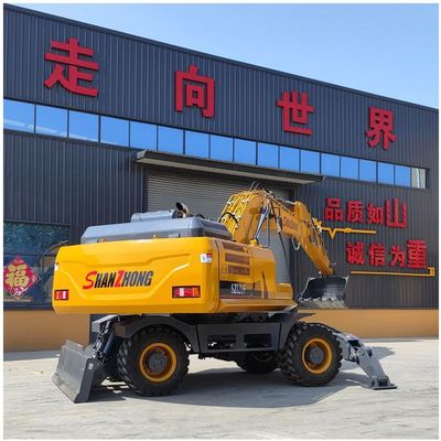 SHANZHONG เครื่องขุดล้อ 21 ตัน SZL215 เครื่องขุดน้ํา