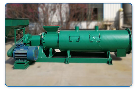 380V เครื่องกลมหมุน Granulator Compound NPK อุปกรณ์สายการผลิตปุ๋ยอินทรีย์