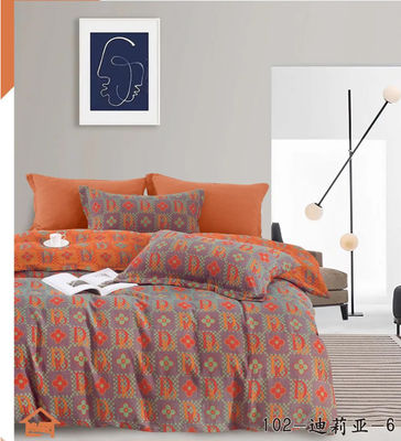 สายใยปฏิกิริยาสี ผ้าขนที่นอน Jacquard ชุด