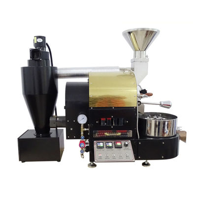 อาชีพ 220v ไฟฟ้า 1 กิโลกรัม อีเล็คทรอนิกส์ Smart Coffee Roaster สําหรับการโปรโมชั่น