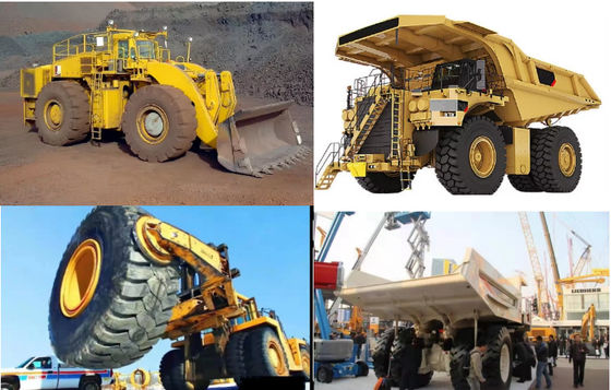 เครื่องกดยาง OTR ไฮดรอลิก