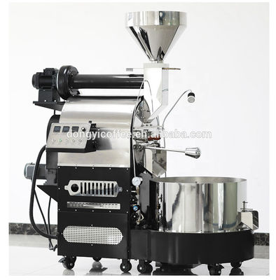 การออกแบบใหม่ CE Certificate เครื่องต้มกาแฟ 10kg 12kg เครื่องต้มกาแฟอุตสาหกรรมอัตโนมัติ