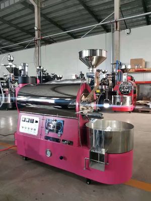 220V 3kg 6kg เครื่องปิ้งกาแฟ ผนังสองเหล็กไร้สแตนเลส ทรัมฟรี เพิ่มเครื่องวัดอากาศ / Bluetooth เชื่อมต่อ