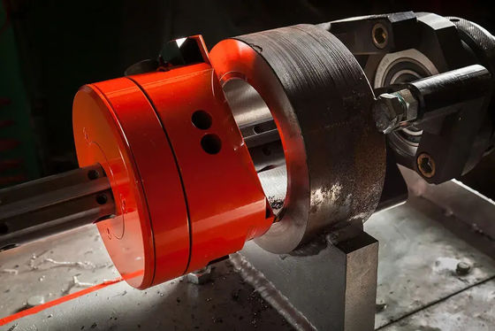 XDEM หน้าเครื่องมือหน้าชุดพกพา Line Boring Machine Flange Facer Lathe