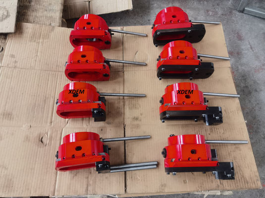 XDEM หน้าเครื่องมือหน้าชุดพกพา Line Boring Machine Flange Facer Lathe
