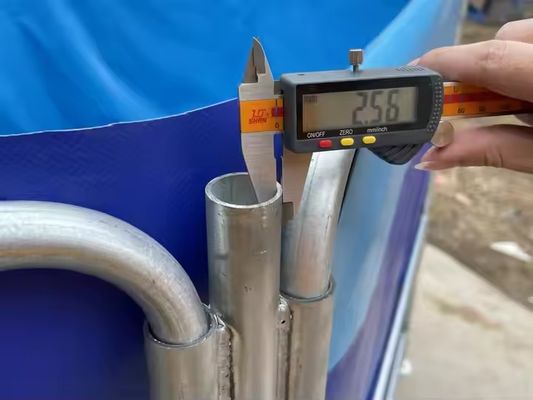 XDEM ถัง PVC สี่เหลี่ยมพับได้สำหรับการเกษตร ผ้าใบเพาะเลี้ยง บ่อปลาทรงสี่เหลี่ยม สำหรับใช้ในฟาร์มปลา