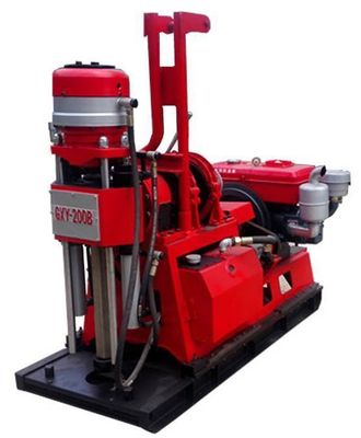 XDEM GXY-200B เครื่องเจาะบ่อน้ําพกพา 200m เครื่องเจาะไฮดรอลิก เครื่องเจาะแกน