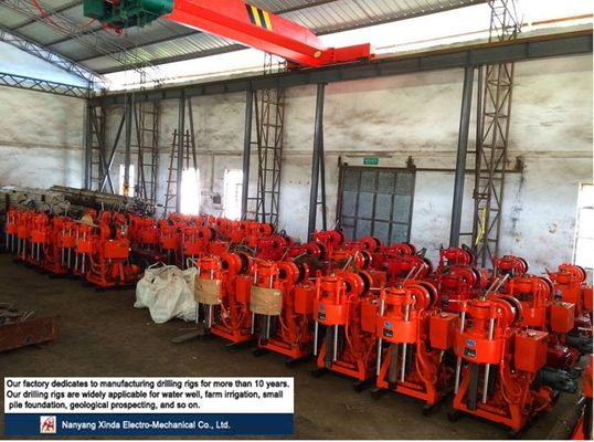 XDEM GXY-200B เครื่องเจาะบ่อน้ําพกพา 200m เครื่องเจาะไฮดรอลิก เครื่องเจาะแกน
