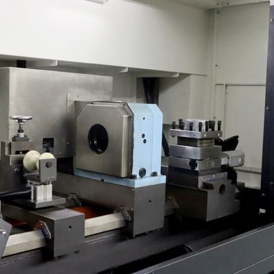 เครื่องหมุน CNC แบบสองสปินด์ 5.5kW มอเตอร์ไฟฟ้า 380V