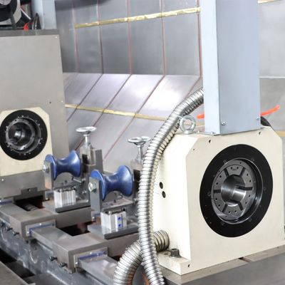 เครื่องหมุน CNC แบบสองสปินด์ 5.5kW มอเตอร์ไฟฟ้า 380V