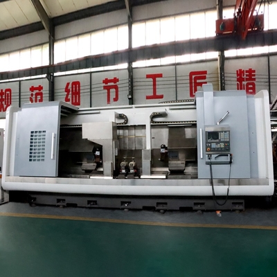 XDEM SCK160-3000 ไฮดรอลิก CNC Lathe ศูนย์หมุนสองสปินด์