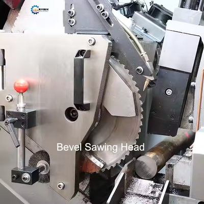 XDEM WL-75X คอมพิวเตอร์ความเร็วสูง เครื่องเจาะโลหะวงกลม Cnc เครื่องตัดท่อกลมด้วยการให้อาหารอัตโนมัติเต็ม