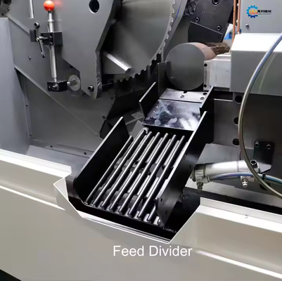XDEM WL-75X คอมพิวเตอร์ความเร็วสูง เครื่องเจาะโลหะวงกลม Cnc เครื่องตัดท่อกลมด้วยการให้อาหารอัตโนมัติเต็ม