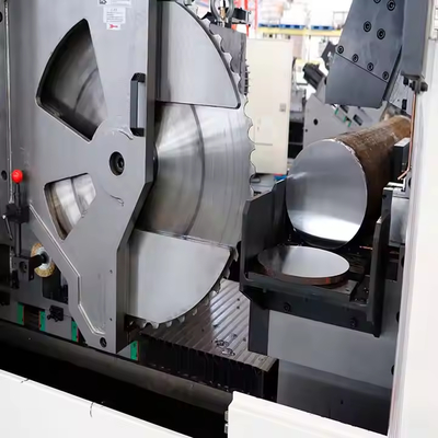 XDEM WL-75X คอมพิวเตอร์ความเร็วสูง เครื่องเจาะโลหะวงกลม Cnc เครื่องตัดท่อกลมด้วยการให้อาหารอัตโนมัติเต็ม