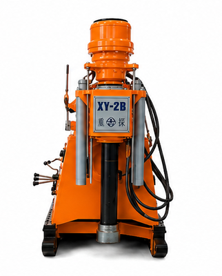 XDEM Chongtan XY-2B Spindle Type Core Drilling Rig 530m Geological Exploration Drilling Machine Max 300mm Borehole Water Well Grouting Micro Pile Drill Rig พร้อมพลังงานดีเซลและไฟฟ้าแบบคู่