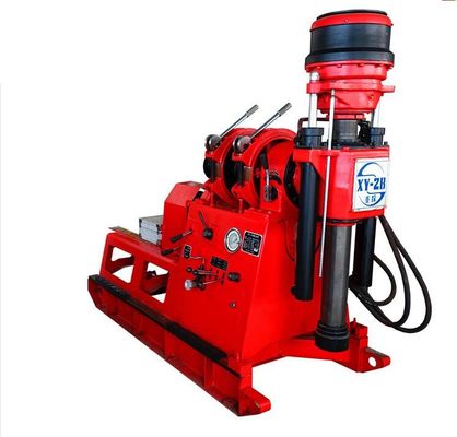 XDEM Chongtan XY-2B Spindle Type Core Drilling Rig 530m Geological Exploration Drilling Machine Max 300mm Borehole Water Well Grouting Micro Pile Drill Rig พร้อมพลังงานดีเซลและไฟฟ้าแบบคู่