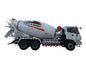 CE 6x4 Drive 6m3 Mini Cement Truck เครื่องจักรก่อสร้างถนน