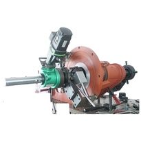 เครื่องเจาะเส้นแบบพกพาไฮดรอลิก 200mm360° Max Boring Angle For Industrial