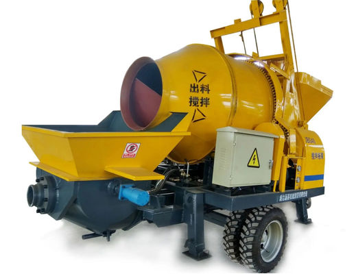 XDEM น้ํามันดีเซลปั๊มผสมคอนกรีต JBS40R มินิ 5600 Kg 82 Kw