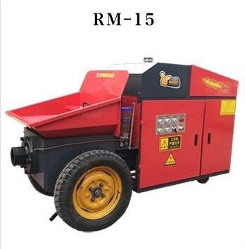 XDEM ปั๊มส่งคอนกรีต 15Mpa 15KW ปั๊มลาก 15 เมตรคิวบิก