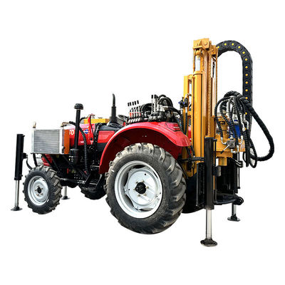 XDEM WL200D 50Hp แทรคเตอร์ติดตั้ง 220m เครื่องเจาะบ่อน้ําด้วยความหลากหลาย