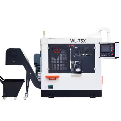 XDEM WL-75X คอมพิวเตอร์ความเร็วสูง เครื่องเจาะโลหะวงกลม Cnc เครื่องตัดท่อกลมด้วยการให้อาหารอัตโนมัติเต็ม