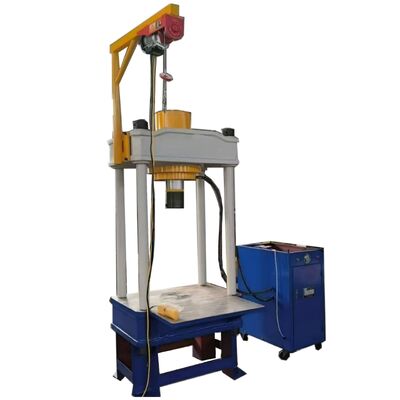 เครื่องถอดสปริงปรับ Komatsu Excavator เครื่องอัดไฮดรอลิกแท่นทำงานเคลื่อนที่ 200T เครื่องอัดสลักโซ่