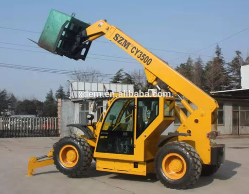 3 ตัน XDEM CY3500 7 m 14 m 17 m เครื่องรับมือโทรทัศน์ เครื่องรับมือโทรทัศน์ โฟร์คลิฟท์ โลดโทรทัศน์
