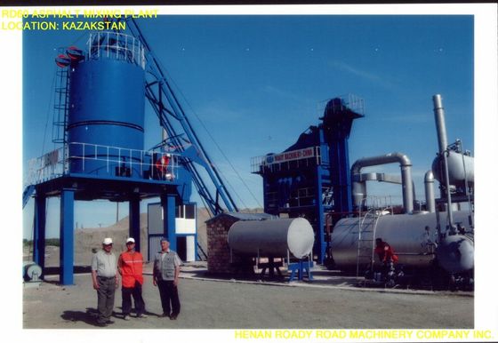 XDEM RD60 60TPH โรงผสมยางมะตอยแบบอยู่กับที่โรงงาน Bitumen
