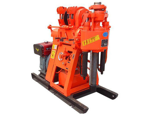 XY-1A-4H พกพา เครื่องเจาะสํารวจธรณีวิทยา 150m เครื่องเจาะหินแบบไฮดรอลิก เครื่องเจาะหินแบบไฮดรอลิก เครื่องเจาะหินแบบไดเซลเครื่องยนต์บูรณาการ ปั๊มดินสําหรับการสํารวจการก่อสร้างภูเขาและราบ
