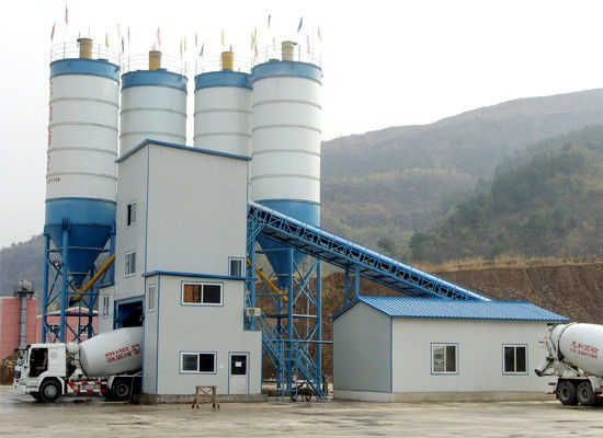 HZS120 200kW โรงผสมคอนกรีตมือถือ, โรงงานผสมคอนกรีต 120m3 / H
