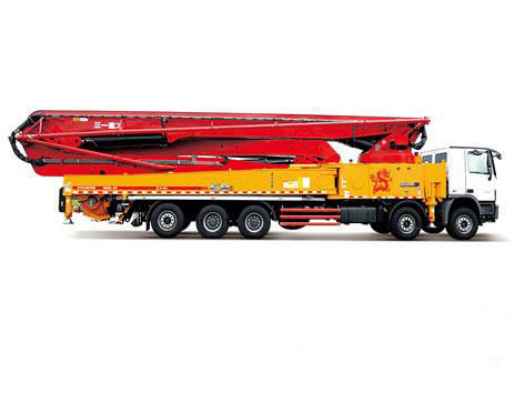85 กม. / ชม. 66 เมตรปั๊มคอนกรีตติดรถบรรทุก SY5631THB 660C-8