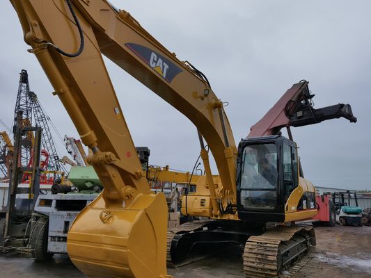 รถขุดตีนตะขาบไฮดรอลิก 320C ใช้ Cat 3200kg ความจุ